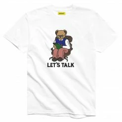 MARKET BEAR LET'S TALK T-SHIRT