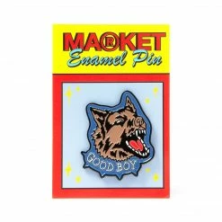 Market BEWARE DOG PIN