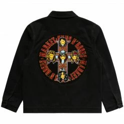 SMILEY GUNS N ROSES MARKET CROSS JACKET
