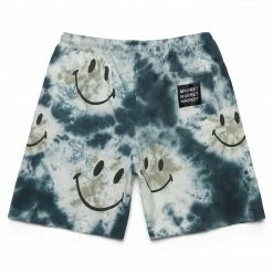 MARKET SMILEY TIE-DYE SHORTS BOTTOMS