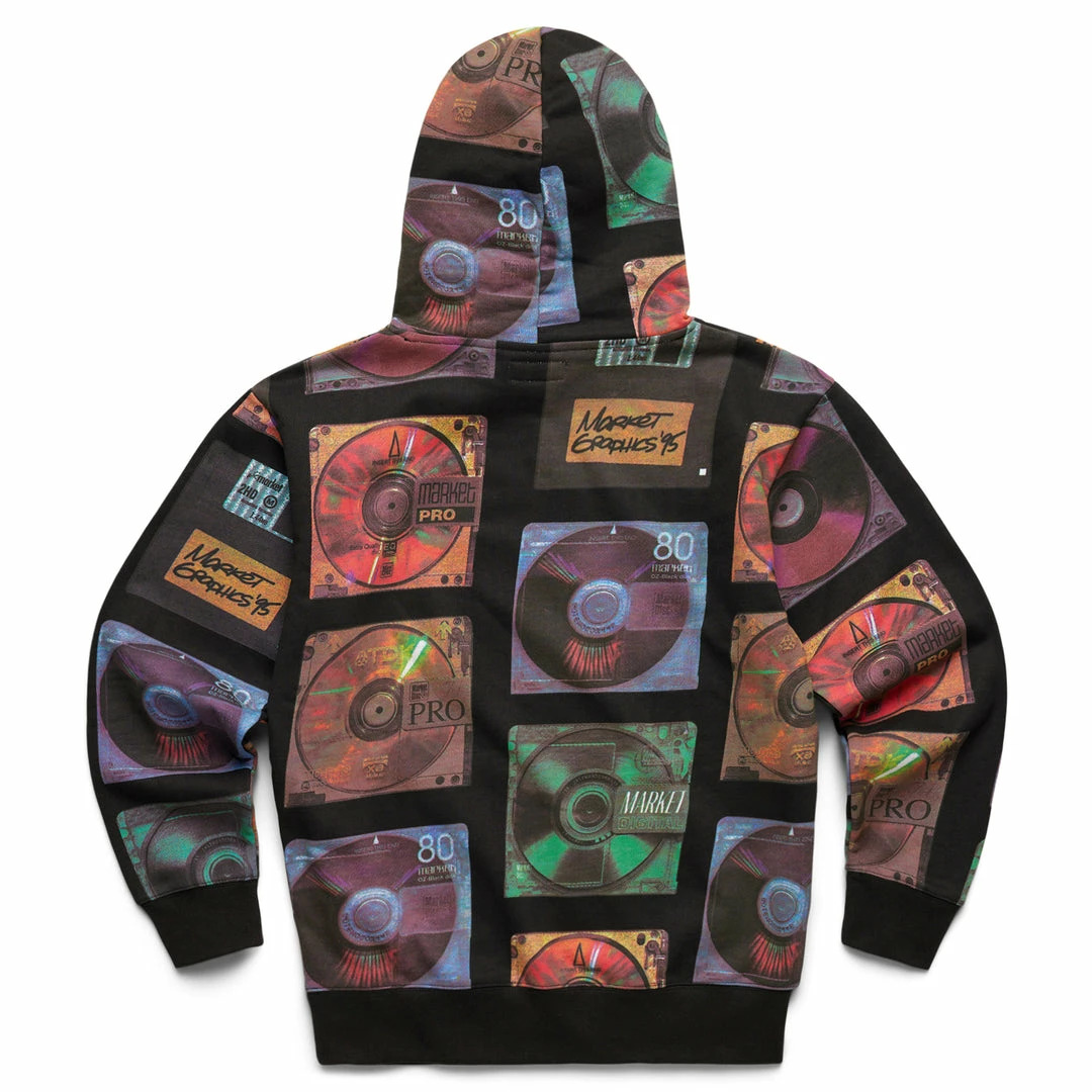 Market CD AOP HOODIE TOPS
