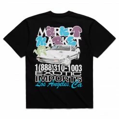 MARKET EXOTIC AUTOMOBILE T-SHIRT TOPS