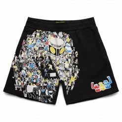 MARKET BOTTOMS SMILEY WORLD BBALL GAME SWEATSHORTS