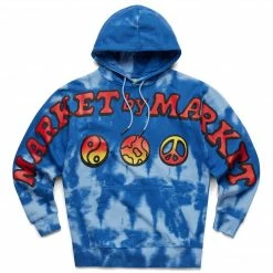 MARKET CALI LOCK GRADIENT TIE-DYE HOODIE