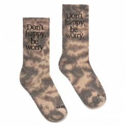 Market ALL DON'T HAPPY BE WORRY SOCK