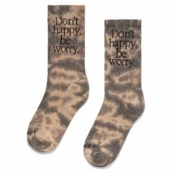 Market ALL DON'T HAPPY BE WORRY SOCK