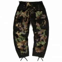 BOTTOMS MARKET VINTAGE DYED CAMO PANT