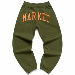 MARKET ARC PUFF PRINT SWEATPANTS BOTTOMS