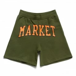BOTTOMS MARKET ARC PUFF PRINT SWEATSHORTS