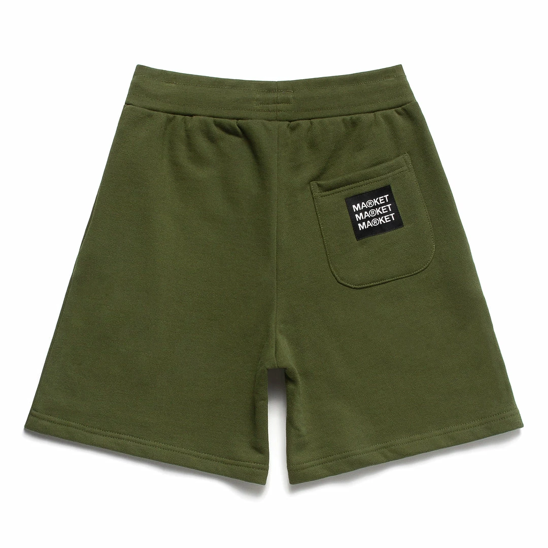 BOTTOMS MARKET ARC PUFF PRINT SWEATSHORTS