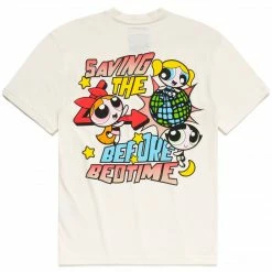 TOPS THE POWERPUFF GIRLS X MARKET SAVING THE WORLD T-SHIRT