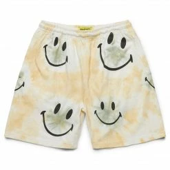 MARKET BOTTOMS SMILEY TIE-DYE SHORTS
