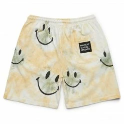 MARKET BOTTOMS SMILEY TIE-DYE SHORTS