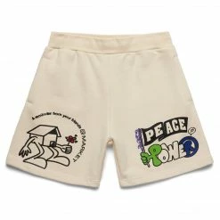 Market BOTTOMS PEACE AND POWER SWEATSHORTS