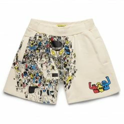 MARKET SMILEY WORLD BBALL GAME SWEATSHORTS