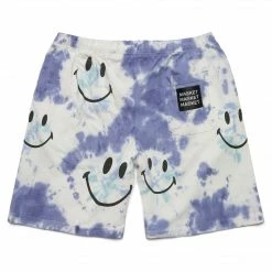 MARKET SMILEY TIE-DYE SHORTS