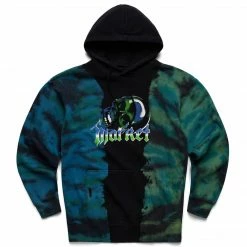 MARKET KILLING THE GAME GLOW IN THE DARK TIE-DYE HOODIE TOPS