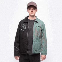 Market SMILEY® SMILEY RANDOM WORKSHOP GOOD VS. EVIL SPLIT JACKET