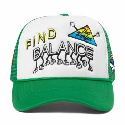 MARKET WORK LIFE BALANCE TRUCKER HAT ALL