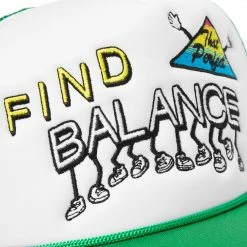 MARKET WORK LIFE BALANCE TRUCKER HAT ALL