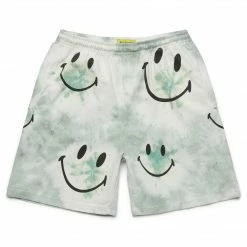 MARKET BOTTOMS SMILEY TIE-DYE SHORTS