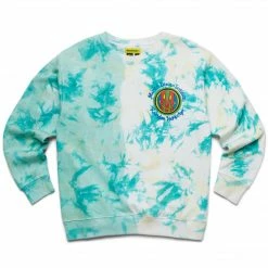 TOPS MARKET DESIGN INSTITUTE TIE-DYE CREWNECK SWEATSHIRT
