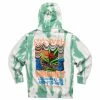 GROWTH MARKET TIE-DYE HOODIE TOPS