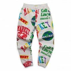 MARKET MONOGRAM AOP SWEATPANTS