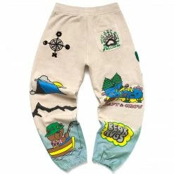 MARKET CHENILLE TIE-DYE SWEATPANTS BOTTOMS