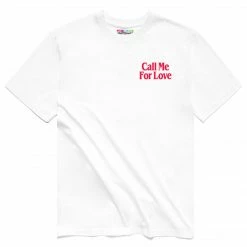 MARKET MR. A CALL ME FOR LOVE T-SHIRT