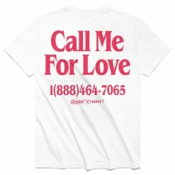 MARKET MR. A CALL ME FOR LOVE T-SHIRT