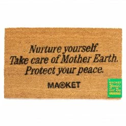 MARKET NURTURE YOURSELF COCONUT DOOR MAT