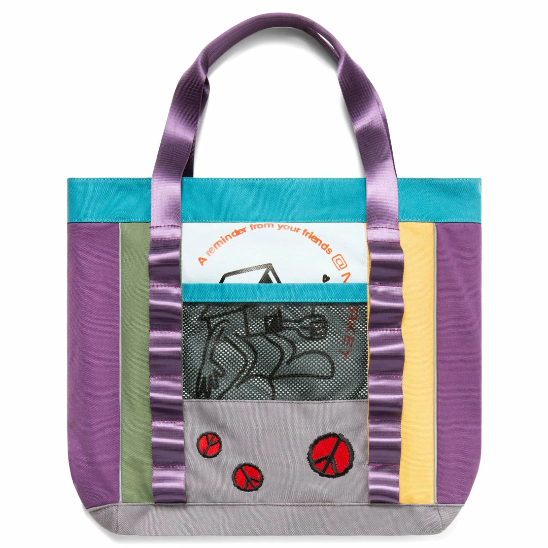 Market PEACE AND POWER CANVAS MESH BAG