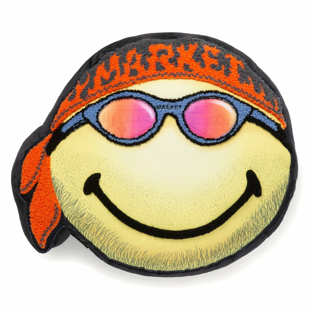 Market SMILEY® SMILEY DON’T HAPPY BE WORRY PILLOW