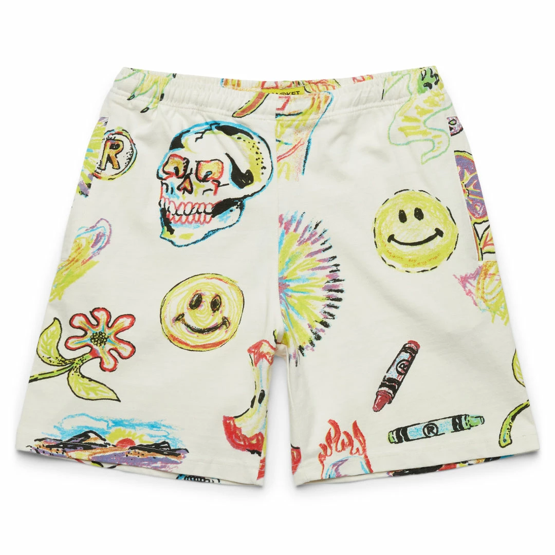 SMILEY MARKET COLORING BOOK AOP SHORTS
