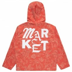 MARKET WORLD EXPRESSIONISM PONCHO
