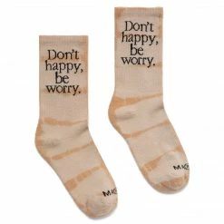 Market DON'T HAPPY BE WORRY SOCK