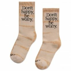 Market DON'T HAPPY BE WORRY SOCK