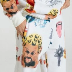 SMILEY MARKET RODMAN DOODLES SWEATPANTS