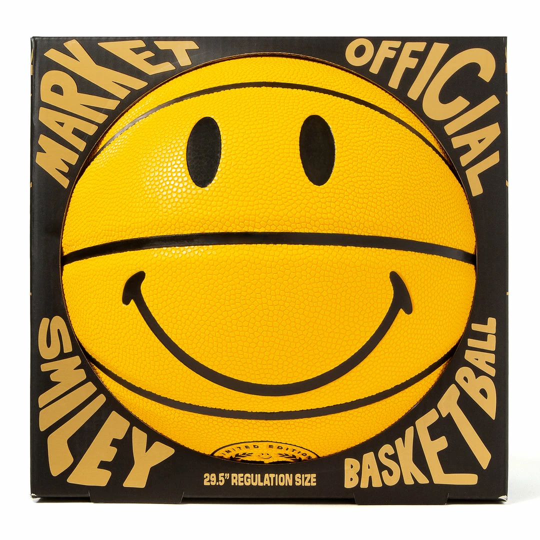 MARKET SMILEY 50TH ANNIVERSARY BASKETBALL
