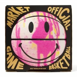 MARKET SMILEY 50TH ANNIVERSARY SPLATTER BASKETBALL BY MR A