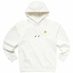 MARKET TOPS SMILEY EMBROIDERED LOGO HOODIE