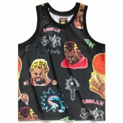 SMILEY® SMILEY MARKET RODMAN DOODLES BASKETBALL JERSEY