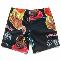 SMILEY MARKET RODMAN DOODLES BASKETBALL SHORTS