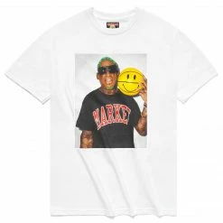 SMILEY MARKET RODMAN PHOTO T-SHIRT