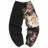 BOTTOMS SMILEY MARKET ROLLING STONES TIE-DYE SWEATPANTS
