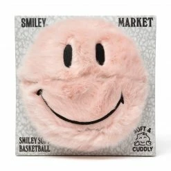 MARKET SMILEY® SMILEY PINK FUR BASKETBALL