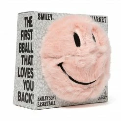 MARKET SMILEY® SMILEY PINK FUR BASKETBALL