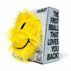 MARKET SMILEY® SMILEY SHAGGY PLUSH BASKETBALL