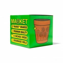 Market ALL FLOWER POWER TERRA COTTA PLANTER